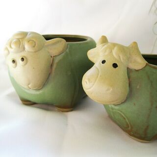 Farm animals Planter pot